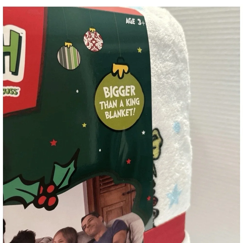 Dr Suess‎ Grinch Family Blanket